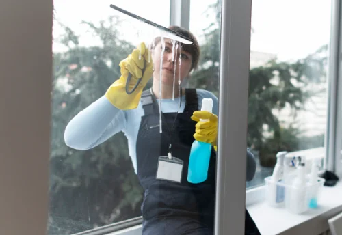 Nettoyage de vitres intérieures et extérieures aux Ayvelles